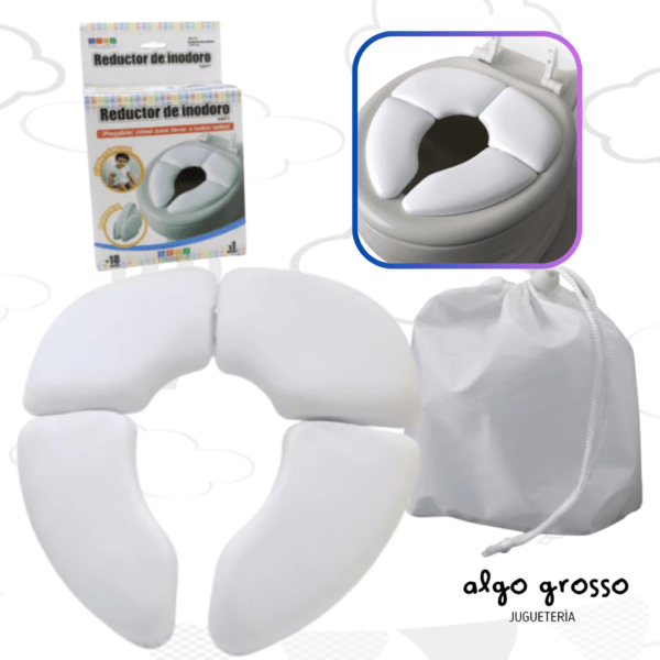 REDUCTOR INODORO SOFT PLEGABLE ACOLCHONADO art.780-104
