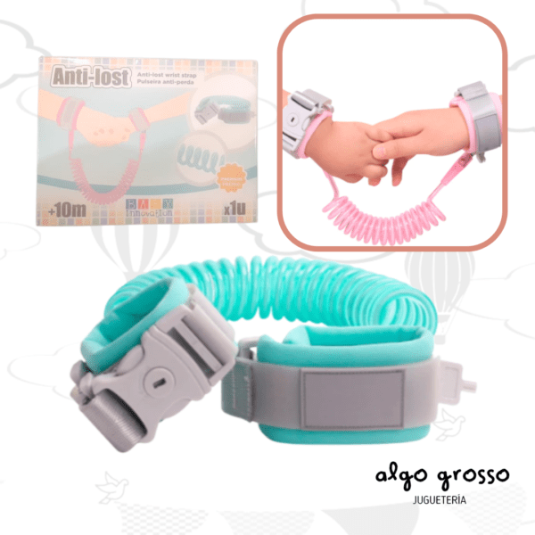 PULSERA AJUSTABLE ANTI PERDIDA "ANTI LOST" art.780-226