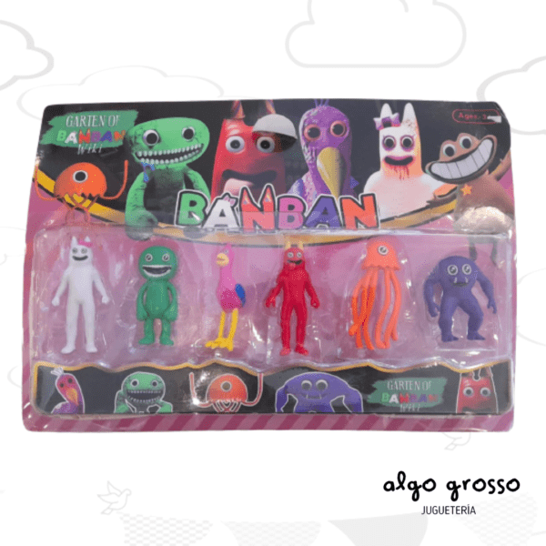 BANBAN SET DE 6 MINI FIGURAS "ALTERNATIVO"