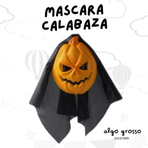 HALLOWEEN MASCARA CON TELA "CALABAZA" art.2651