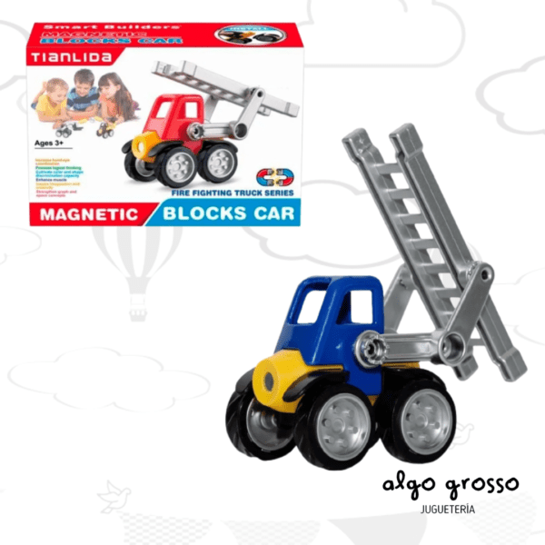 MAGNETIC BLOCKS CAR PARA ARMAR art.6613/382