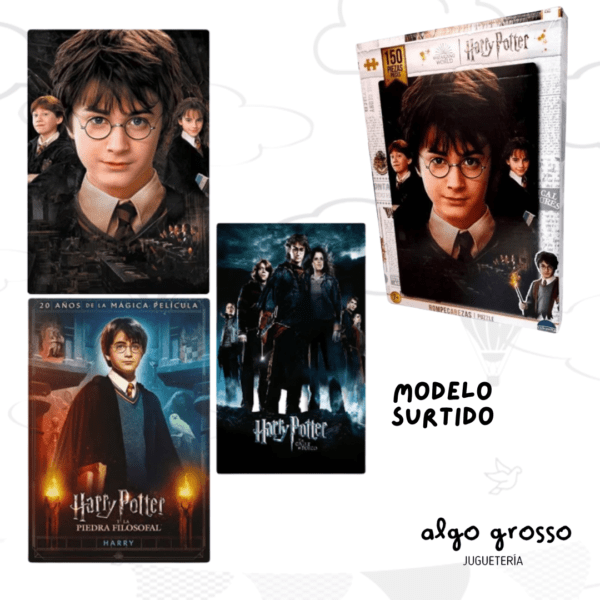 PUZZLE 150 PIEZAS HARRY POTTER "SURTIDOS" art.1657
