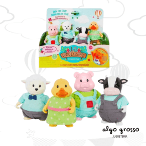 LIL WOODZEEZ  4 FIGURAS AMIGOS DE LA GRANJA art.WZ6675Z