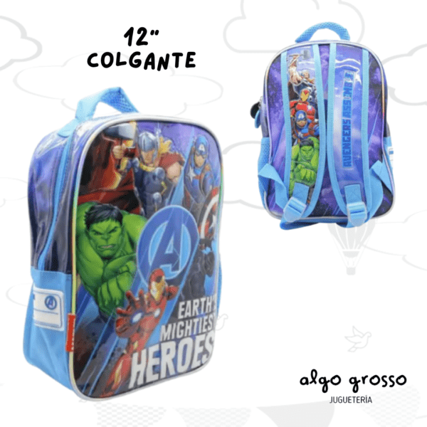 MOCHILA COLGANTE 12" AVENGERS art.SP031