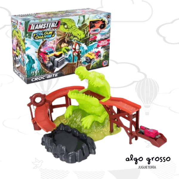 PISTA TEAMSTERZ CROC-BITE COLOR CHANGE+AUTO art.14149
