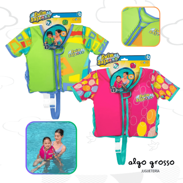 BESTWAY CHAQUETA - CHALECO SALVAVIDA SWIM SAFE art.32147