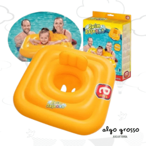 BESTWAY SILLA - ASIENTO BEBE TRIPLE TUBO CON RESPALDO "SWIN SAFE" art.32050