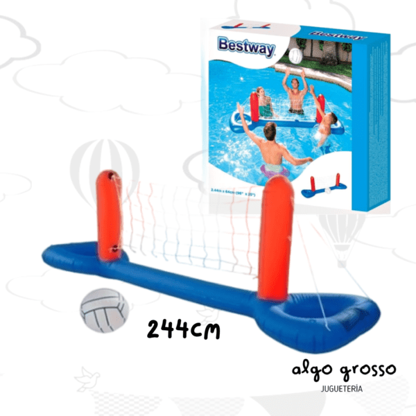 BESTWAY VOLLEYBALL SET INFLABLE 244CM art.52133