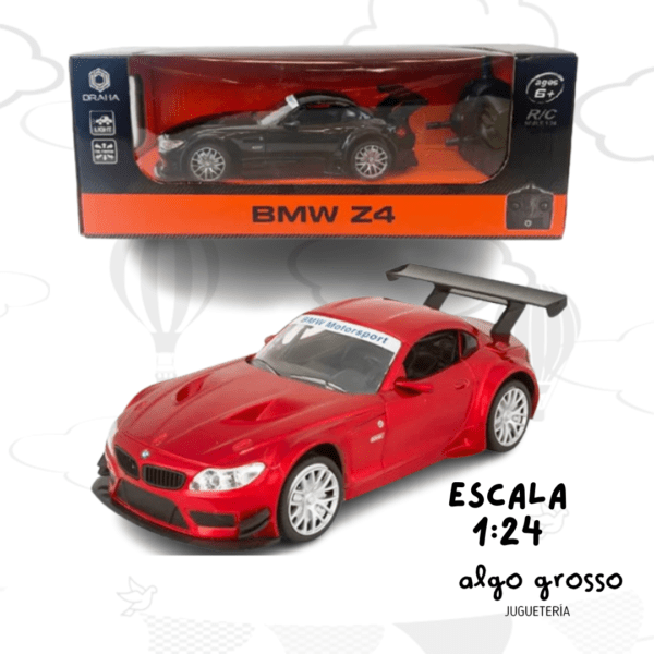 AUTO BRAHA A RADIO CONTROL ESCALA 1:24 BMW Z4 art.T866-2412