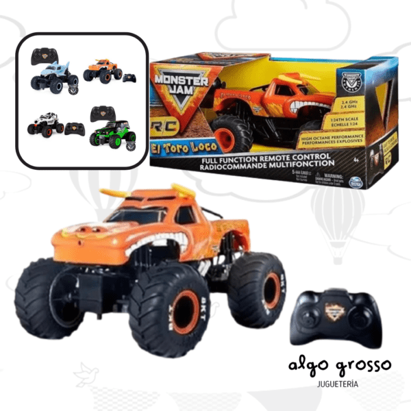 MONSTER JAM AUTO RADIO CONTROL 1:24 art.66803