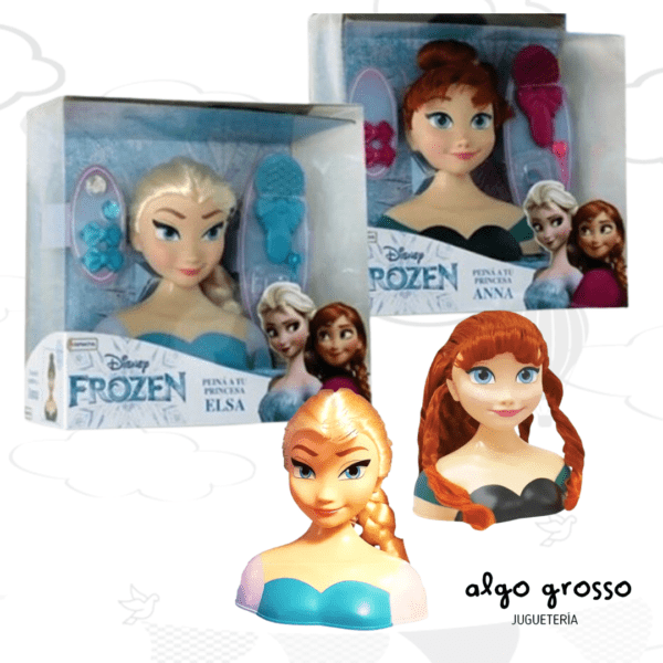 FROZEN CABEZA PARA PEINAR art.DFZ07869
