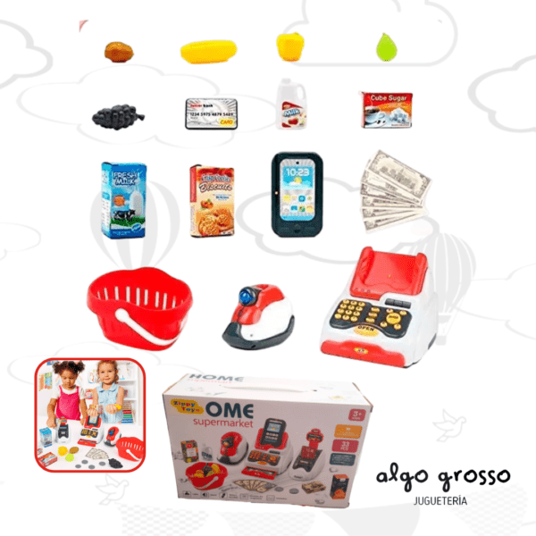 SET SUPERMERCADO CON CAJA REGISTRADORA art.ZPYA1283009Q