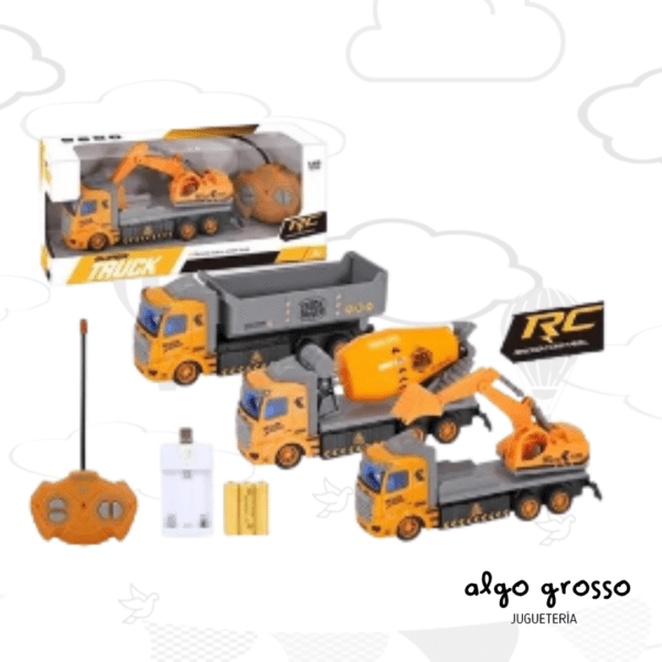 CAMION CONSTRUCCION DE 20CM A RADIO CONTROL SUPER TRUCK art.ZPYA1372434X