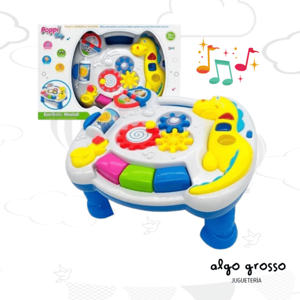 MESA DIDACTICA ESCRITORIO MUSICAL Y LUZ art.6746/WD3628