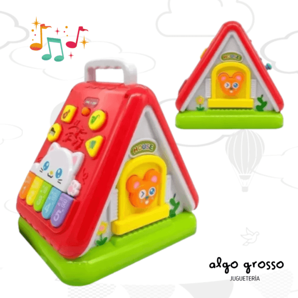 CASA MUSICAL BILINGUE 20CM art.6756/WD3741