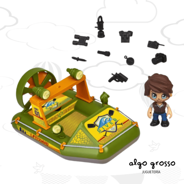 PINYPON ACTION LANCHA + FIGURA Y ACCESORIOS art.16340 - Imagen 2