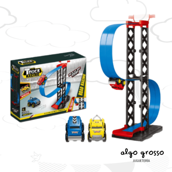 PISTA VERTICAL 50CM RACING TRACK REVIT UP GO + AUTO art.AM1570706B