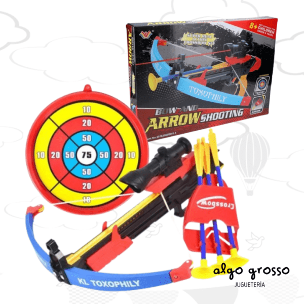 SUPER BALLESTA BOW AND ARROW CON MIRA LAZER art.163837/13585