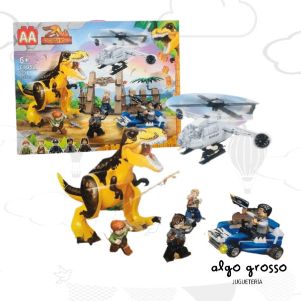 DINOSAUR WORLD 601 PIEZAS "ALTERNATIVO" art.69052
