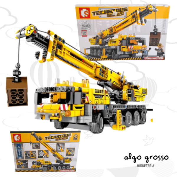 GRUA PARA ARMAR SEMBO 665 PIEZAS art.A200603