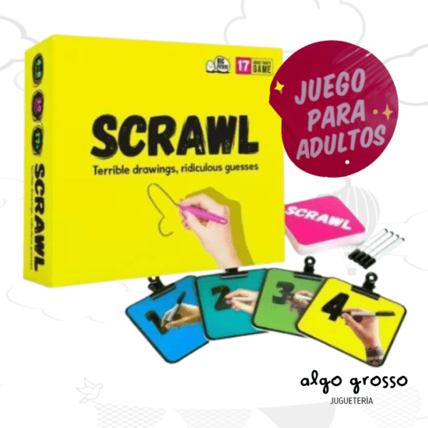 SCRAWL JUEGO DE MESA ADULTOS art.23008