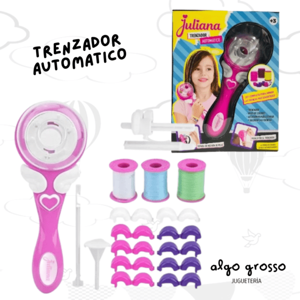 JULIANA TRENZADOR AUTOMATICO + ACCESORIOS art.SISJUL030