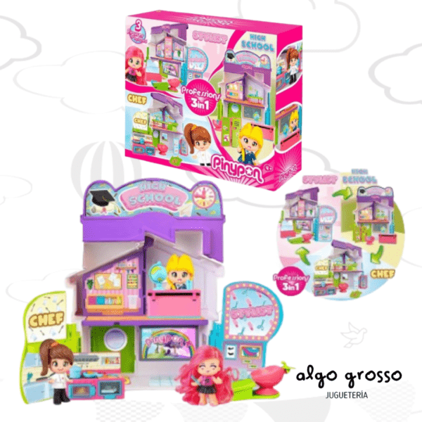 PINYPON PROFESIONES 3 EN 1 CON 3 FIGURAS art.PNY45000
