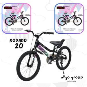 BICICLETA ROD 20 ANGULO BAJO art.ROD20
