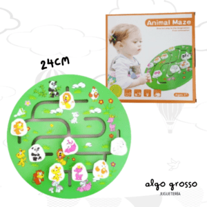 LABERINTO MADERA ANIMALITOS ANIMAL MAZE art.6513/6273