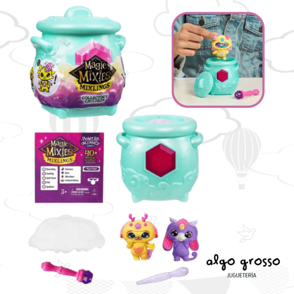 MAGIC MIXIES MIXLINGS SERIE 2 CALDERO PEQUEÑO + FIGURA art.14693