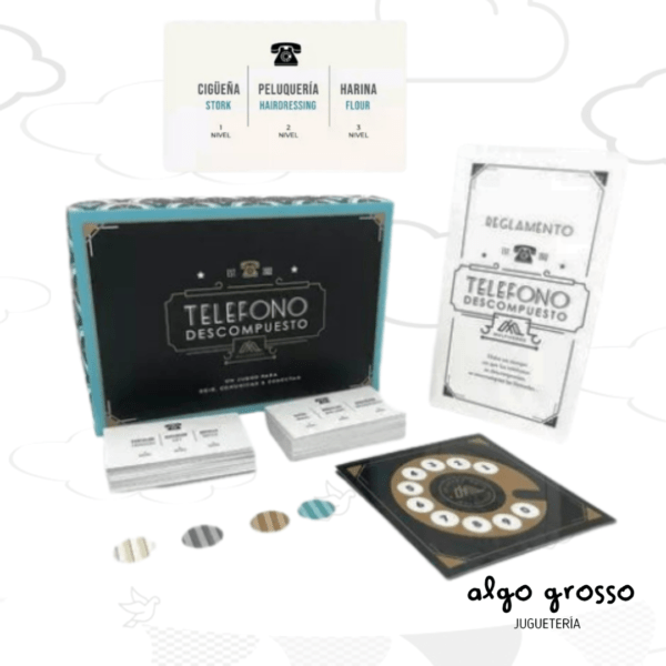 TELEFONO DESCOMPUESTO JUEGO DE MESA