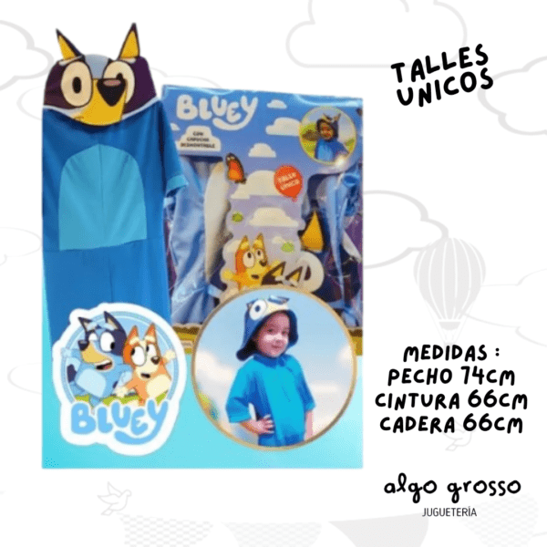 DISFRAZ BLUEY TALLE UNICO art.BLU01203