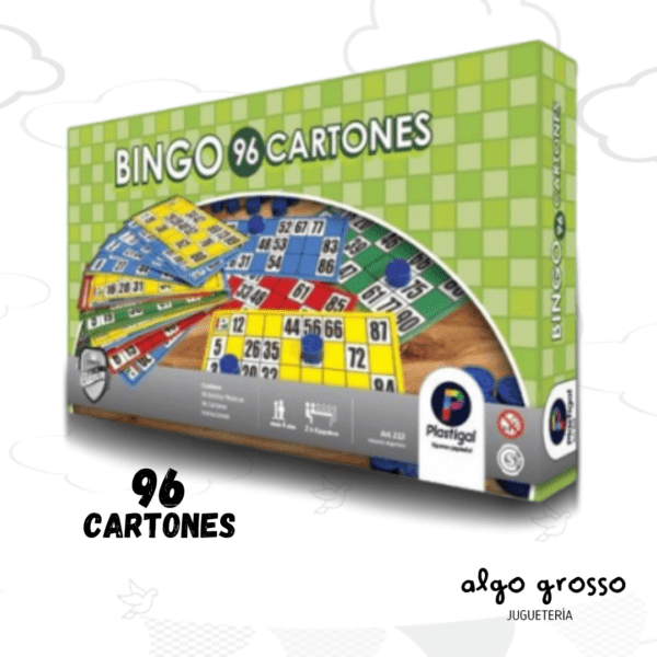 BINGO 96 CARTONES art.213