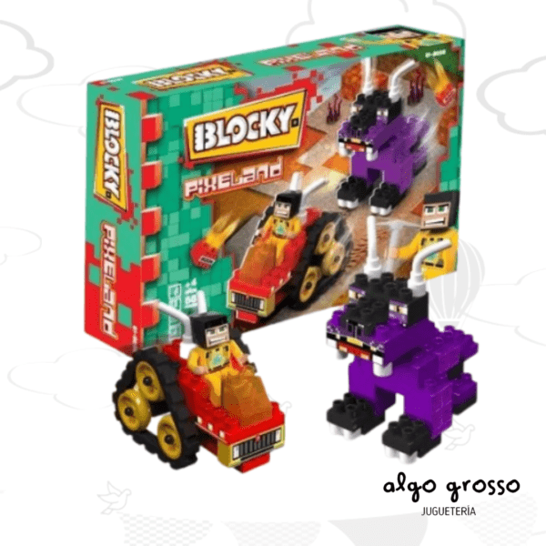 BLOCKY PIXELAND 68 PIEZAS art.690