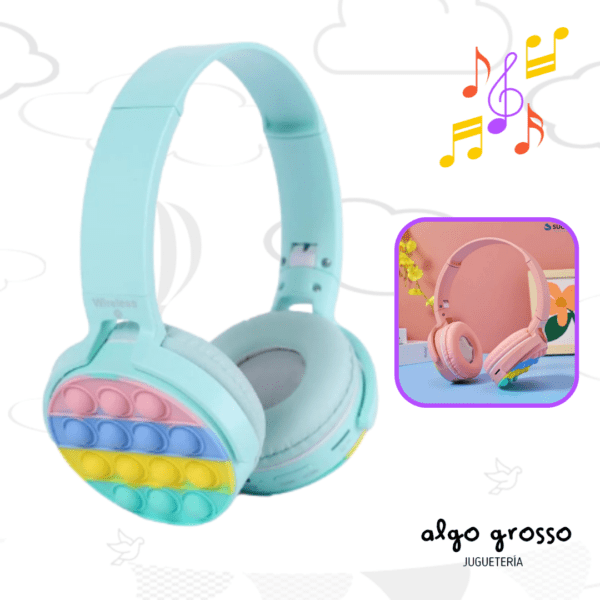 AURICULARES POP IT INALAMBRICOS art.DX-AURIPOP