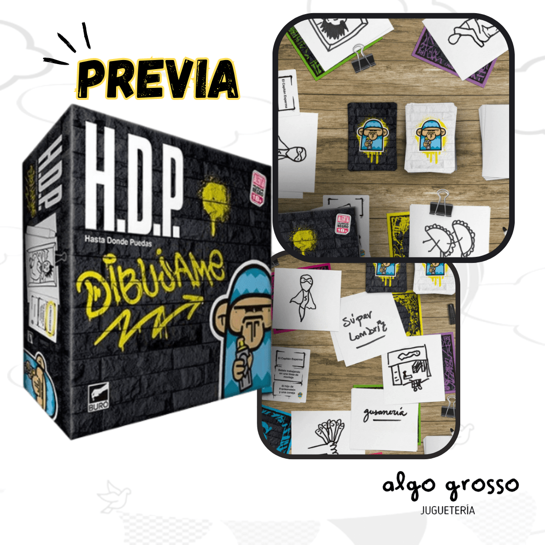 Hdp Hasta Donde Puedas Juego De Mesa Humor Negro +18