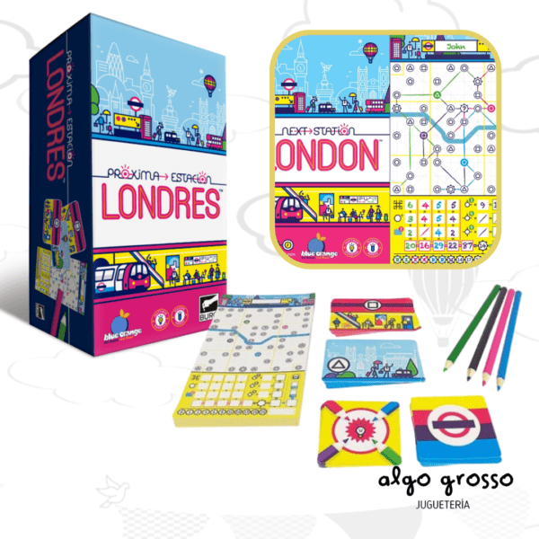PROXIMA ESTACION LONDRES JUEGO DE MESA art.PELON