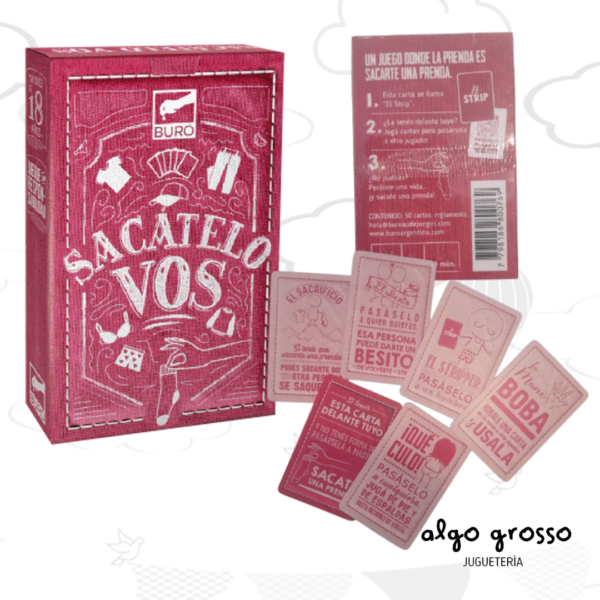 SACATELO VOS JUEGO DE CARTAS art.SCVS