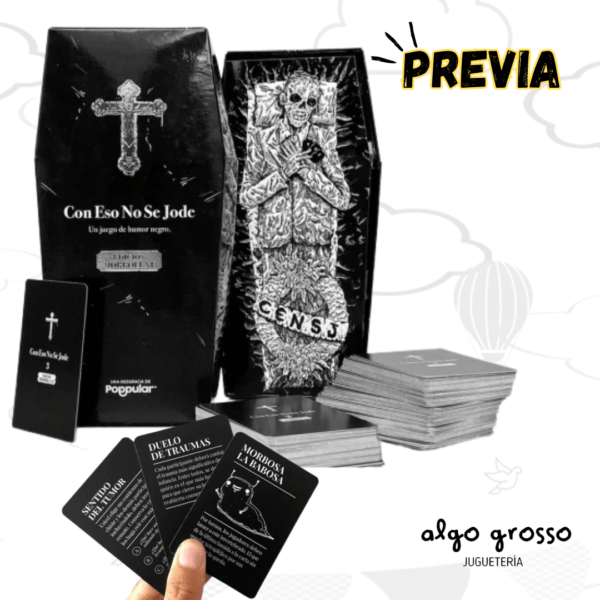 CON ESO NO SE JODE EDICION MORBOLUXE - JUEGO DE CARTAS