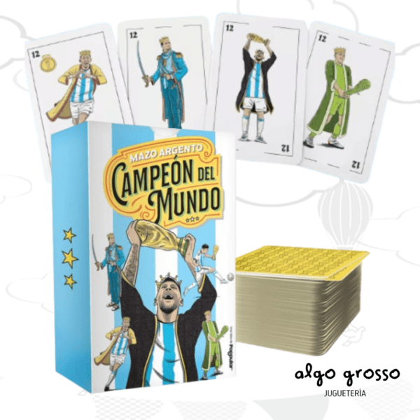 MAZO ARGENTO CAMPEON DEL MUNDO 50 CARTAS