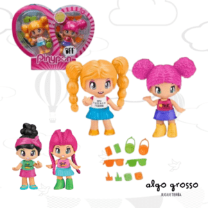 PINYPON BFF 2 FIGURAS MEJORES AMIGAS + ACCESORIOS art.15572