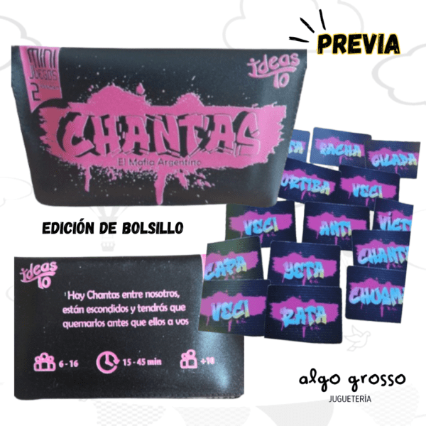 CHANTAS JUEGO DE BOLSILLO VOL 2