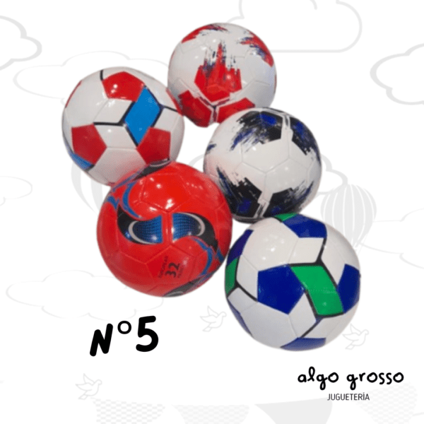 PELOTA DE FUTBOL N5 SIMIL CUERO art.MP4394/144526