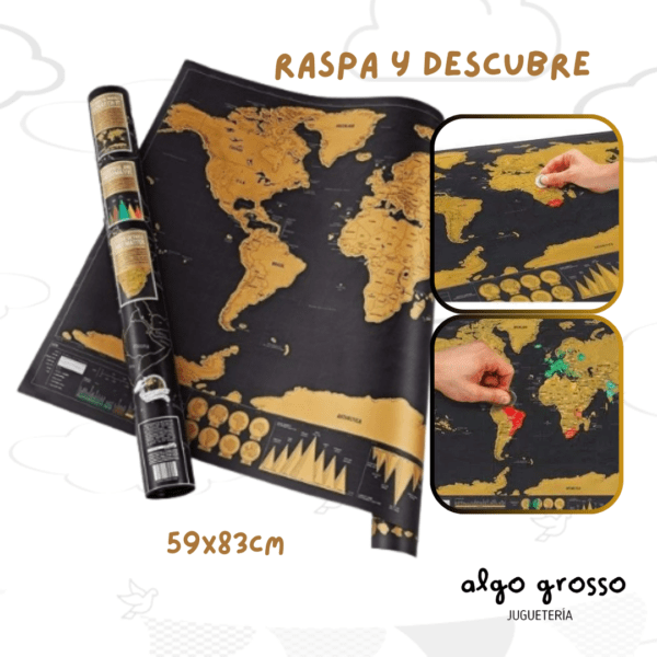 MAPAMUNDI PARA RASPAR art.7853