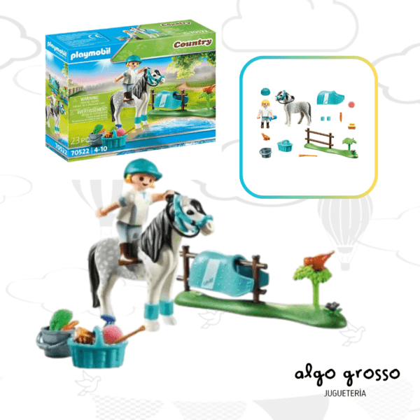 PLAYMOBIL COUNTRY PONY COLECCIONABLE CLASICO art.70522