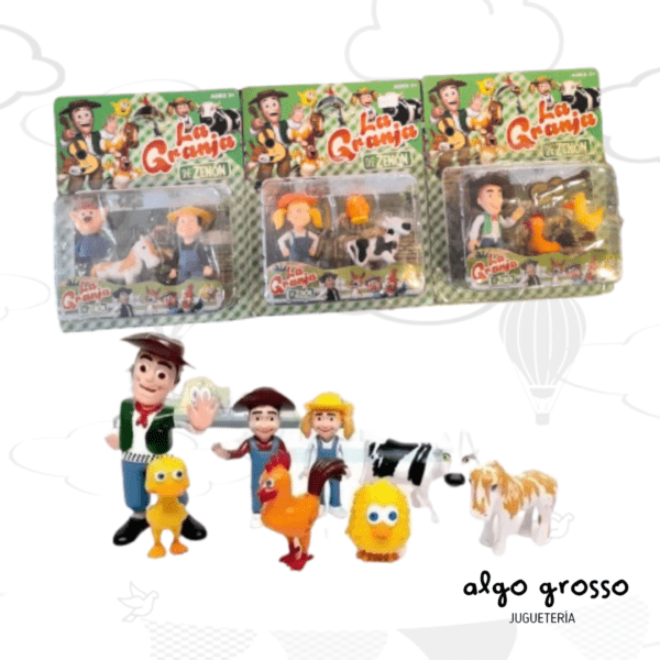 LA GRANJA DE ZENON 3 FIGURAS ALTERNATIVO art.16558