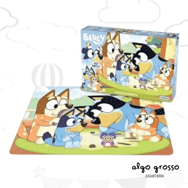 BLUEY PUZZLE GIGANTE DE PISO 40 PIEZAS art.BLU01195