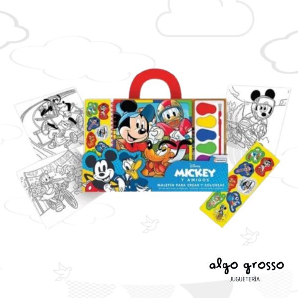 MALETIN PARA CREAR Y COLOREAR - MICKEY Y AMIGOS art.DCH07693