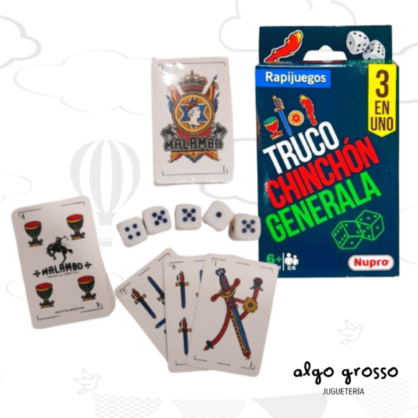RAPIJUEGOS  TRUCO - CHINCHON - GENERALA art.343