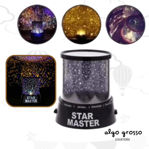 LAMPARA LUZ LED ESTRELLAS EN TU CASA USB/PILA art.STARMASTER